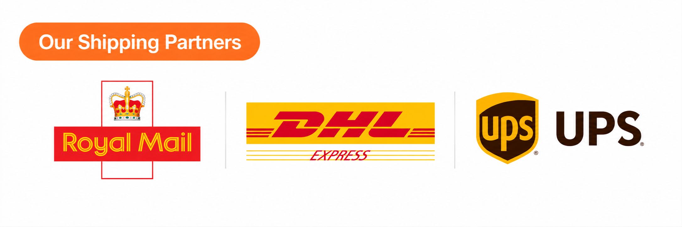 Our Shipping Partners - 3D Rugs UK